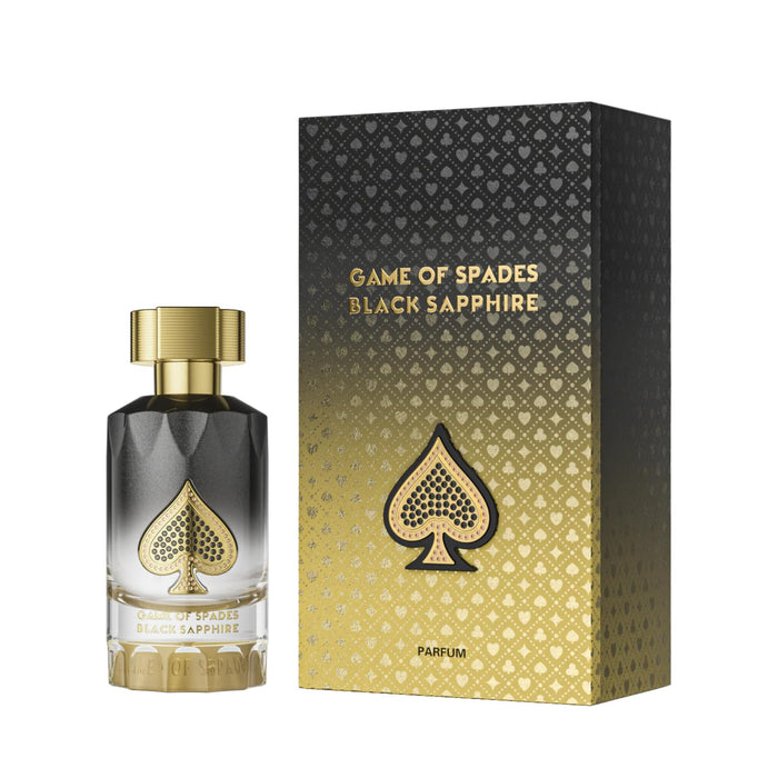 Jo Milano Game of Spades Black Sapphire Parfum 3.0 oz | Unisex Cologne and Perfume for Men and Women | Inspired by Blue Talisman