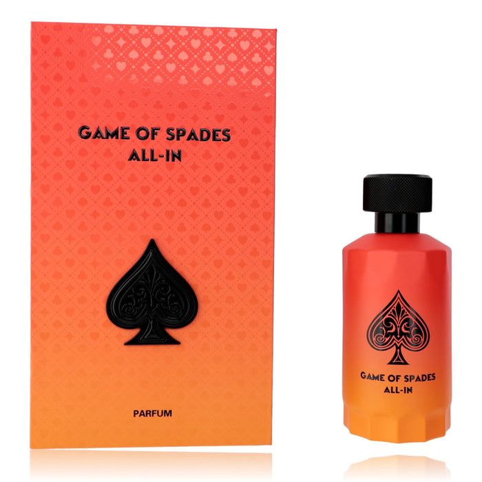 Jo Milano Game of Spades All In Parfum 3.4 oz | Unisex Cologne and Perfume for Men and Women | Inspired by City of Stars
