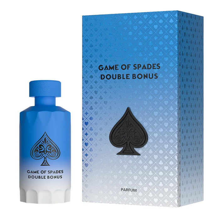 Jo Milano Game of Spades Double Bonus Parfum 3.4 oz / 100ml | Citrus Spice Cologne for Men | Inspired by Meteore
