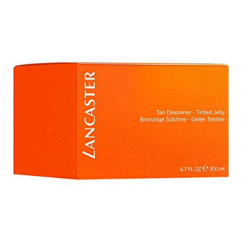 Lancaster Sun Beauty Tan Deepener Gel – Tinted 6.7 oz / 200 ml – Moisturizing Self-Tanning Enhancer for Glowing Skin