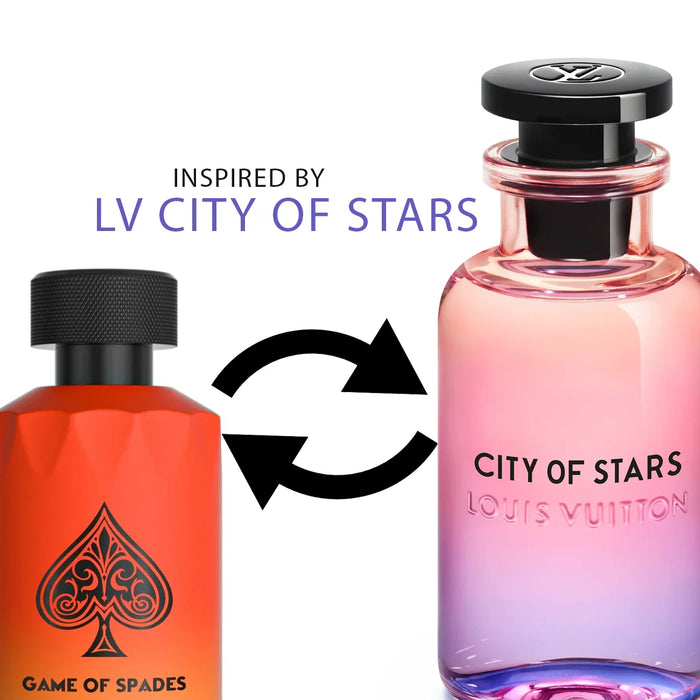 Jo Milano Game of Spades All In Parfum 3.4 oz | Unisex Cologne and Perfume for Men and Women | Inspired by City of Stars